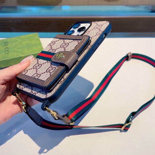 コピーブランド携帯ケース角部分ディテール